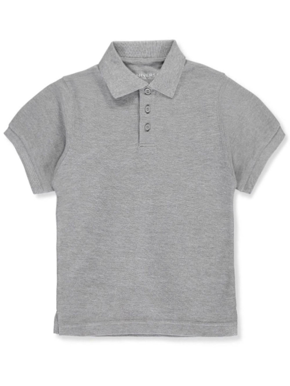 Universal Studios Unisex Boys Girls Short Sleeve Pique Polo Shirt w/Stain Release (2T-20) by Univ- Sku:Staniu838HGR16; Color:HEATHER GREY; Size...