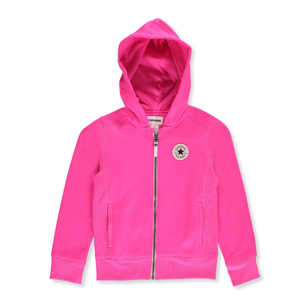 Converse Big Girls Zip Up Hoodie Sizes 7 16 Converse Big Girls Zip Up Hoodie Sizes 7 16