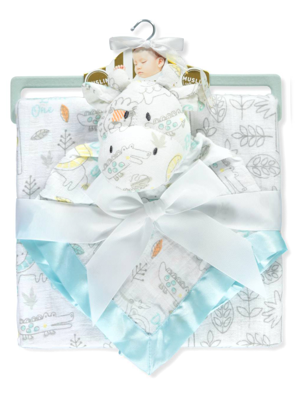 Bananafish Bananafish Baby Boys 3 Piece Blanket Set