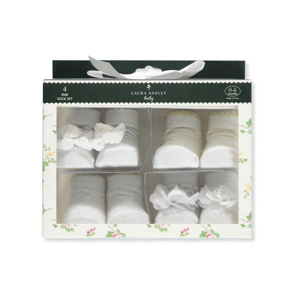Featured image of post Laura Ashley Baby Socks : Laura ashley baby blanket baby blanket 30x40 pink floral design irreversible to plush solid pink luxurious and ver lightweight laura ashley other.
