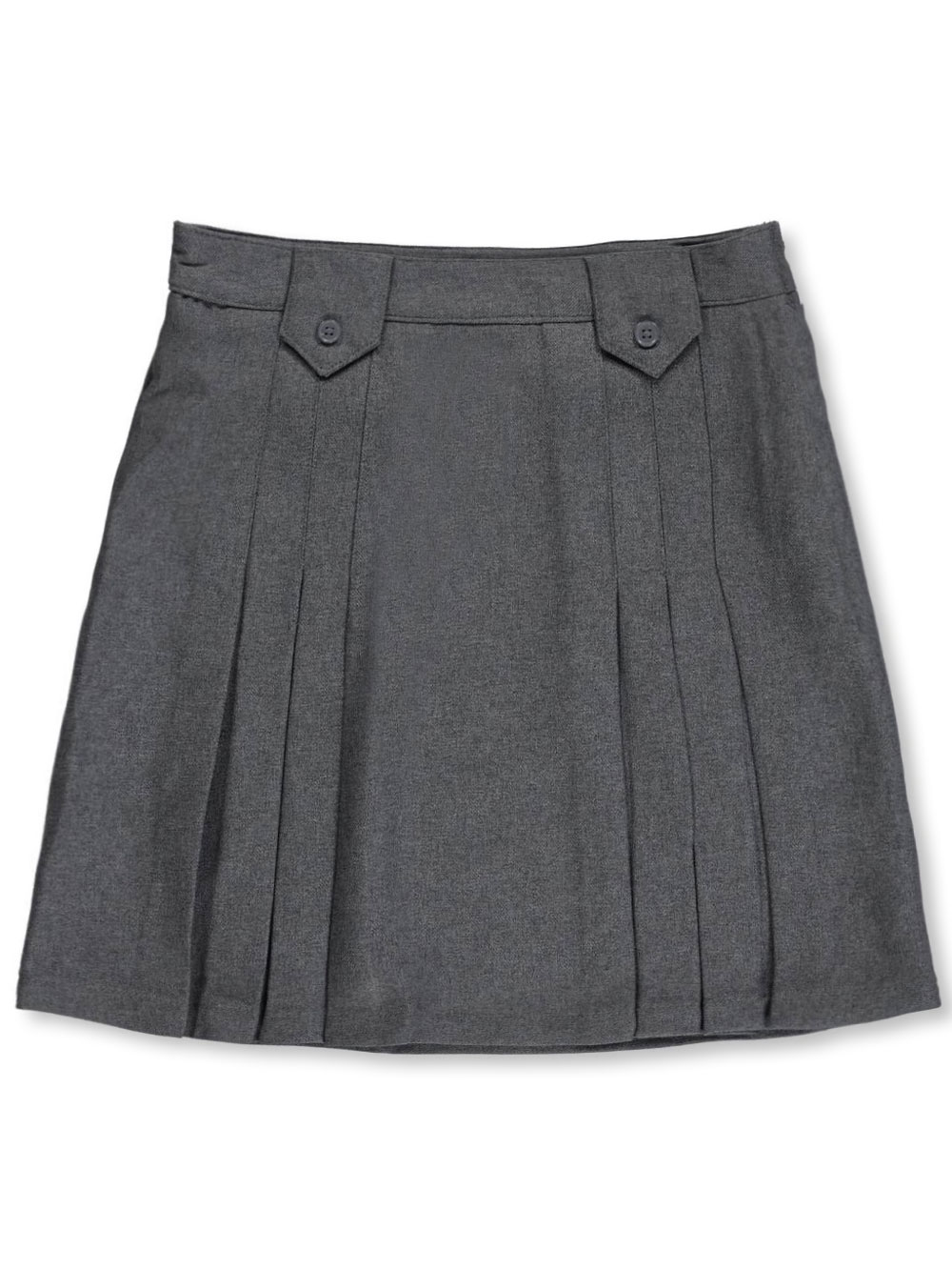 At School by French Toast French Toast Big Girls' Pleat and Tab Skirt (Sizes 7 - 20)