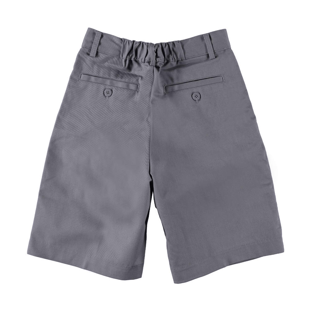 Universal Studios Girls Universal Basic Unisex Pleated Shorts (Sizes 8 - 20) - gray, 14