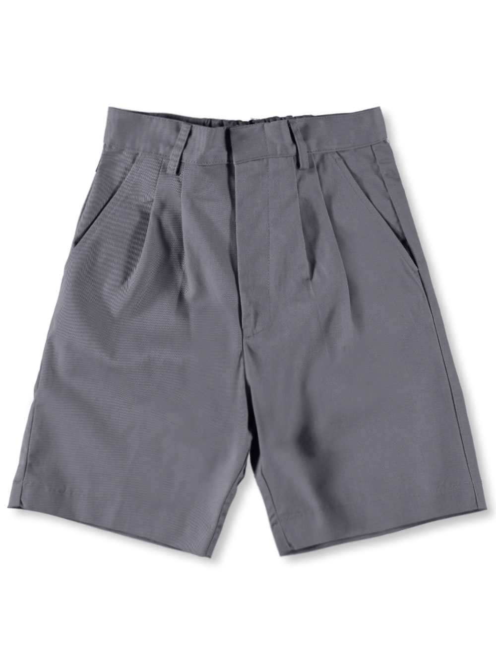 Universal Studios Girls Universal Basic Unisex Pleated Shorts (Sizes 8 - 20) - gray, 14