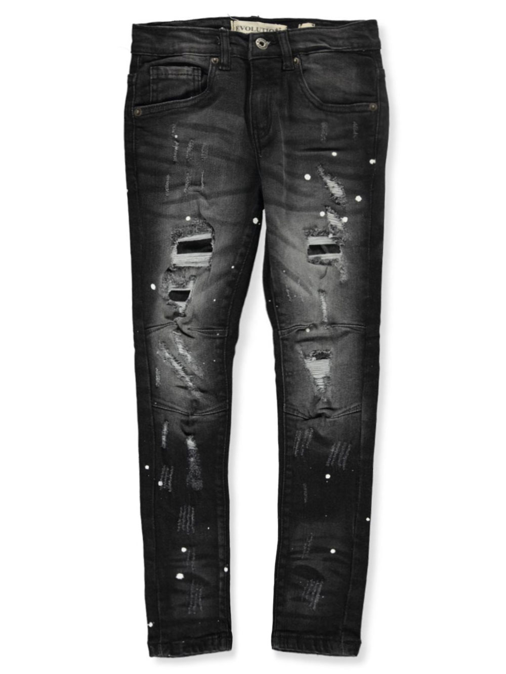Evolution In Design Boys' Reinforced Knee Skinny Jeans