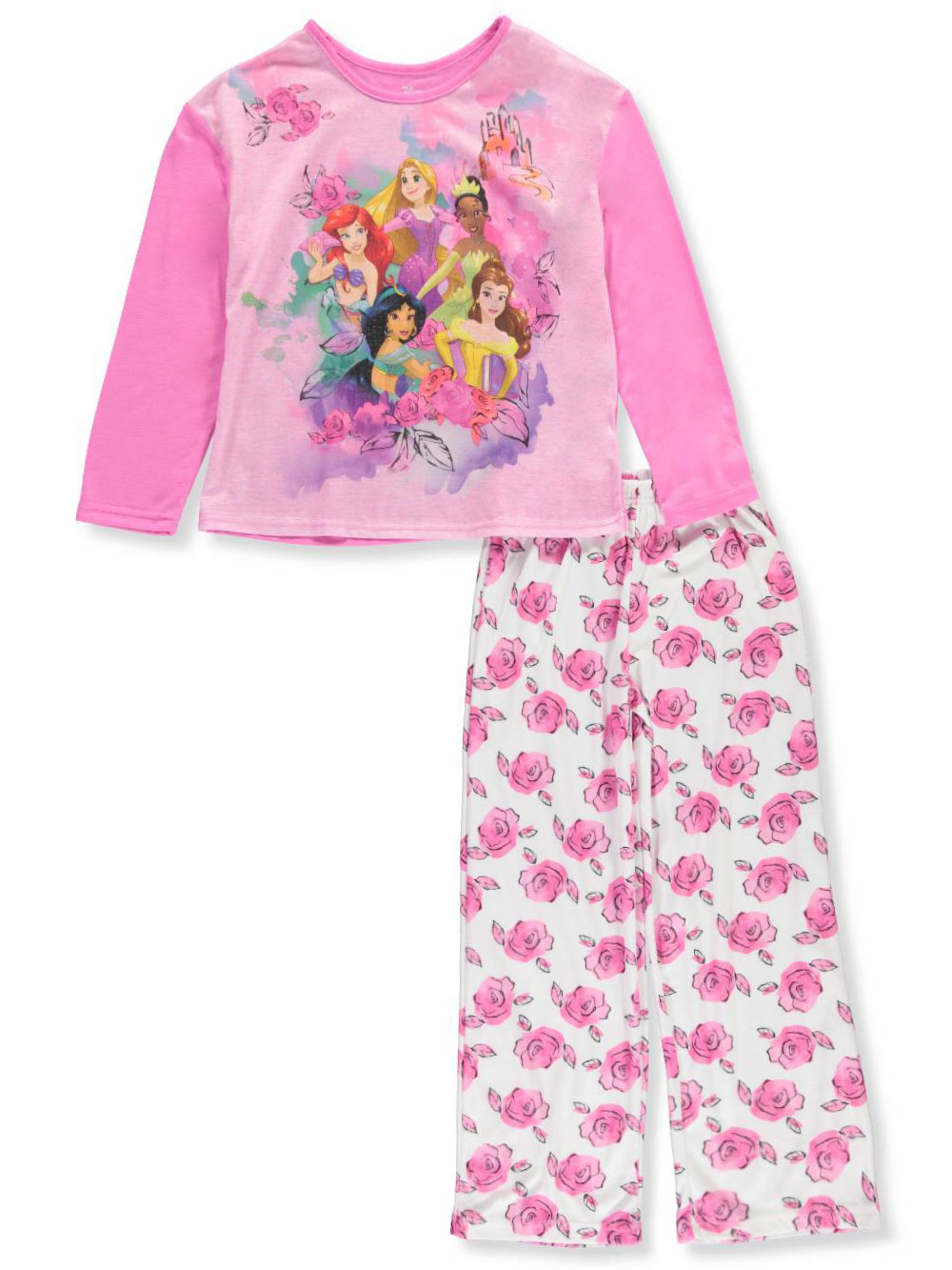 Disney Princess Pyjamas Disney Princess Girls' Royal Roses 2-Piece Pajamas