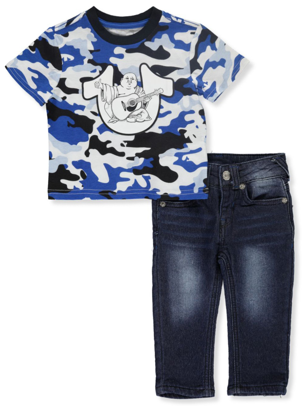 True Religion Baby Boys 2 Piece Jeans Set Outfit True Religion Baby Boys 2 Piece Jeans Set Outfit