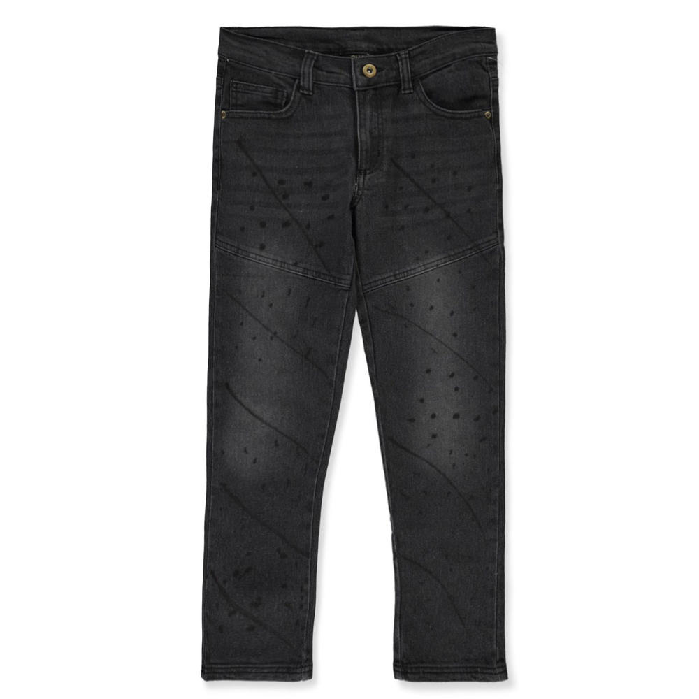 Quad Seven Boys' Paint Splatter Jeans