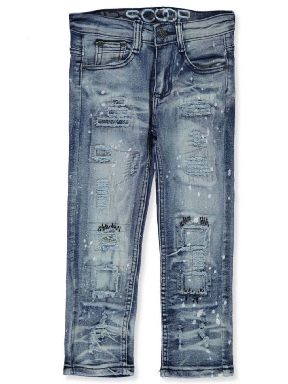 Lr Scoop Boys Drip Rip Jeans Lr Scoop Boys Drip Rip Jeans