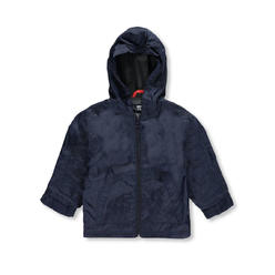 At School by French Toast French Toast Little Boys' "Pocket Grid" Rain Jacket (Sizes 4 - 7)