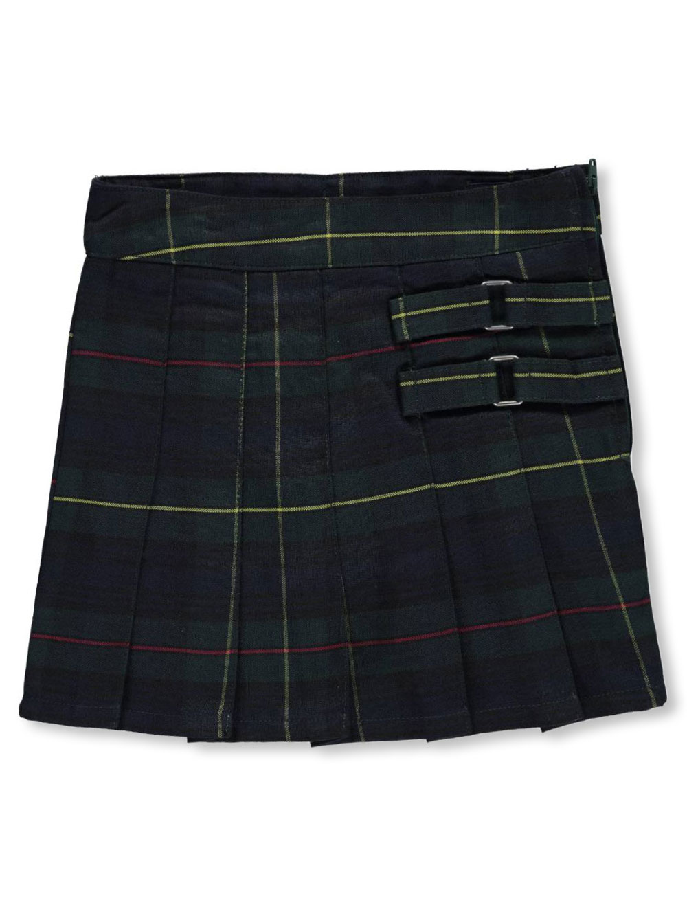 At School by French Toast French Toast Little Girls' "Buckled" Plaid Scooter Skirt (Sizes 4 - 6X)