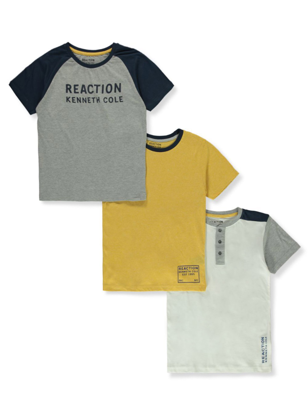 Kenneth Cole Boys' 3-Pack T-Shirts