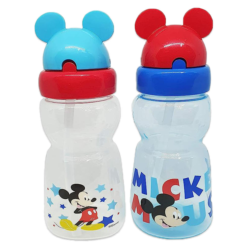 Disney Mickey Mouse Baby Boys' 2-Pack 11 Oz. Straw Sipper Cups - aqua/multi, one size