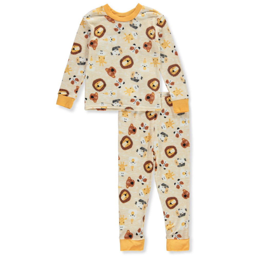 Duck Duck Goose Girls Duck Duck Goose Baby Boys' 2-Piece Lion Pajamas Set