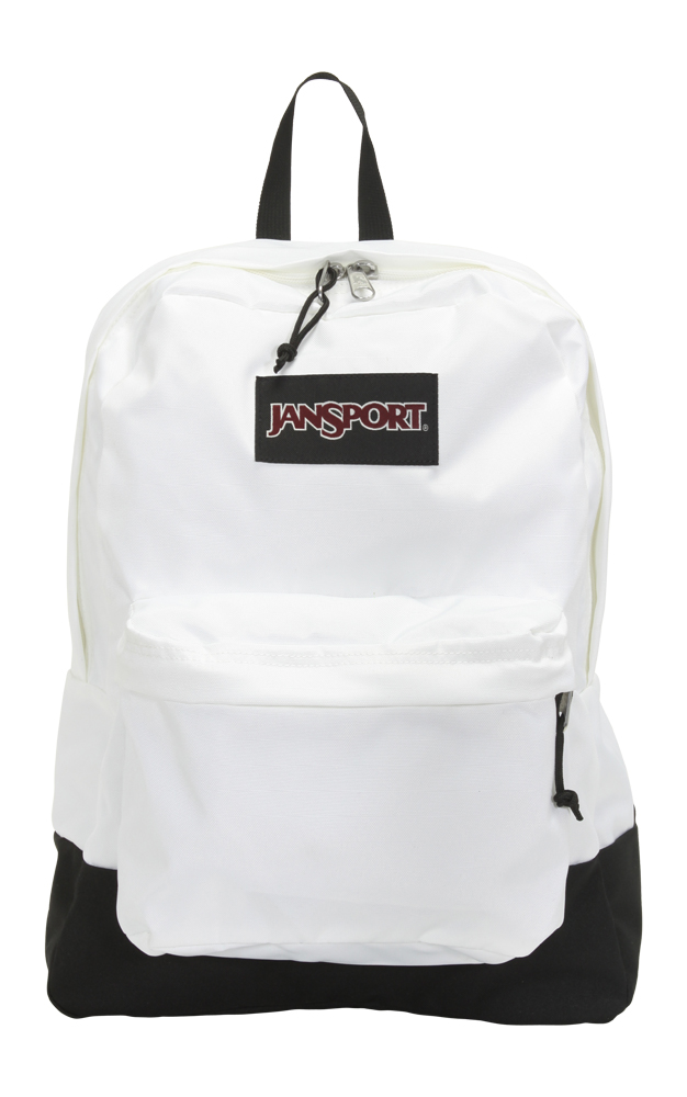 Jansport Black Label Superbreak Backpack, White