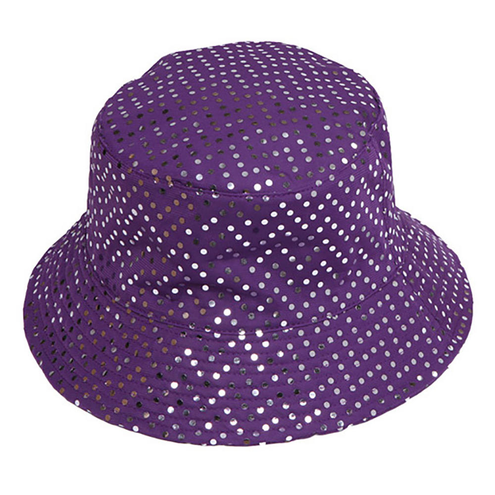 ChicHeadwear Womens Fashion Sequined Bucket Hat