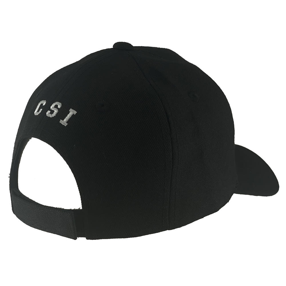 UF Black Low Profile CSI Text Style Hat