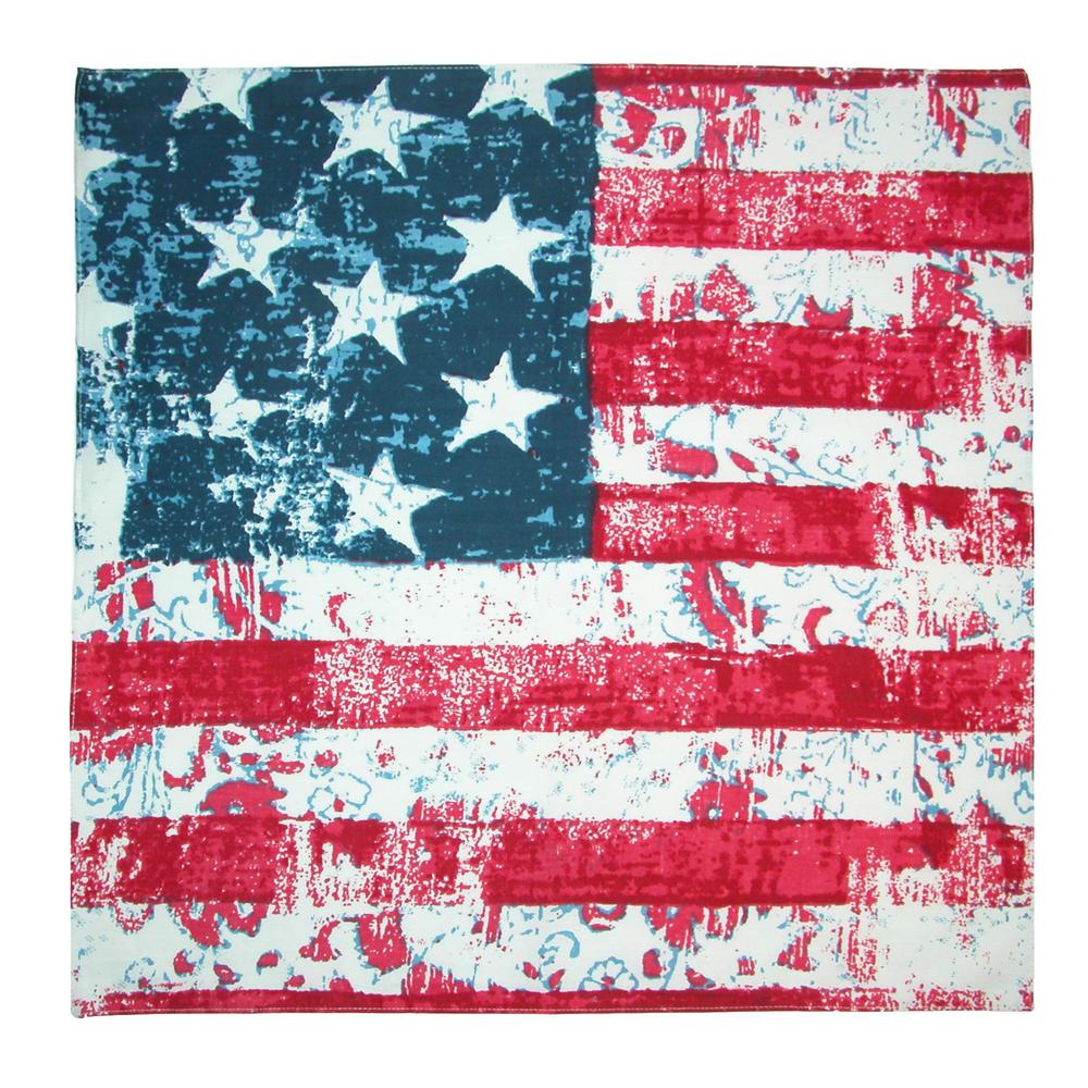 CTM Distressed American Flag Bandana