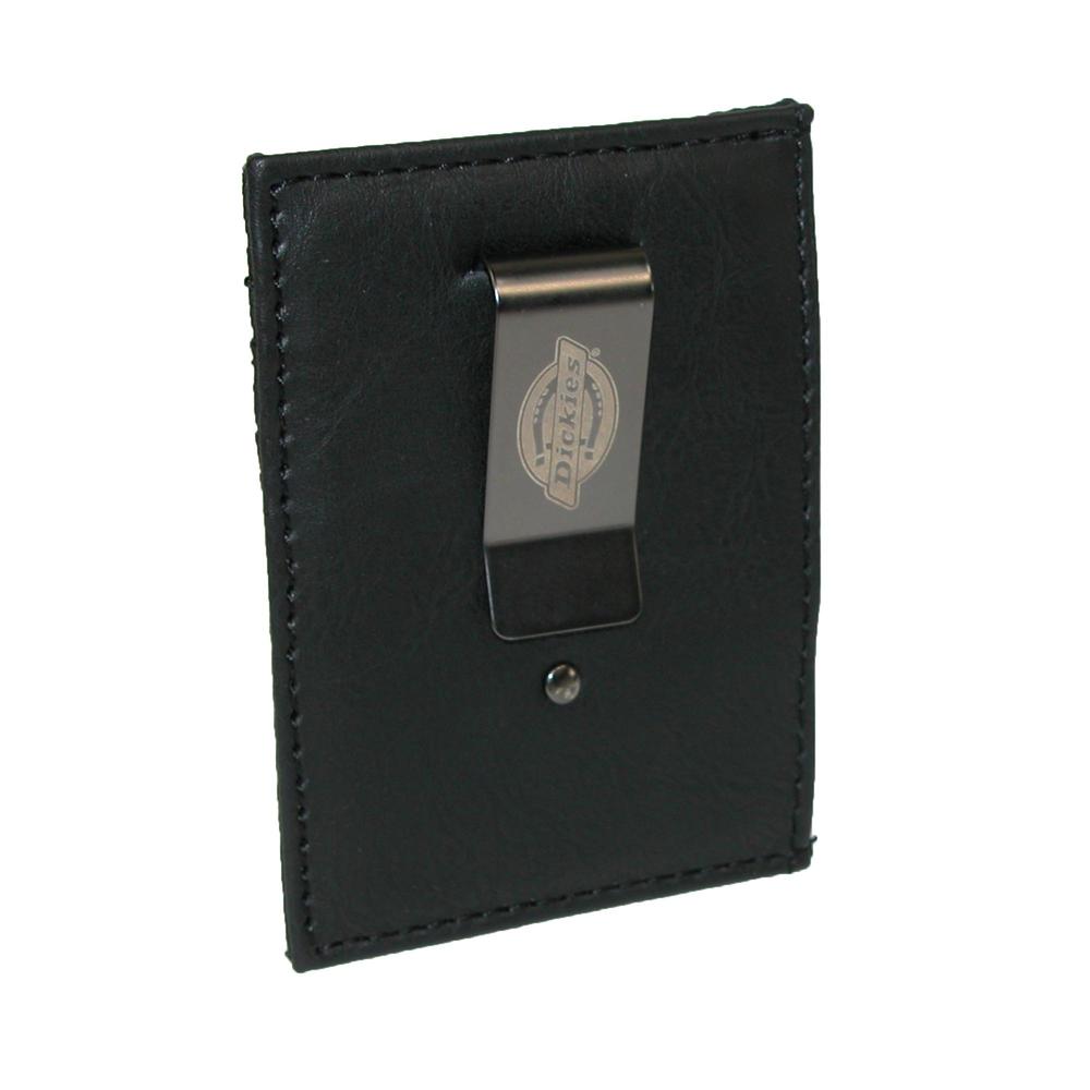 Dickies Men's Front Pocket Wallet with Metal Money Clip
