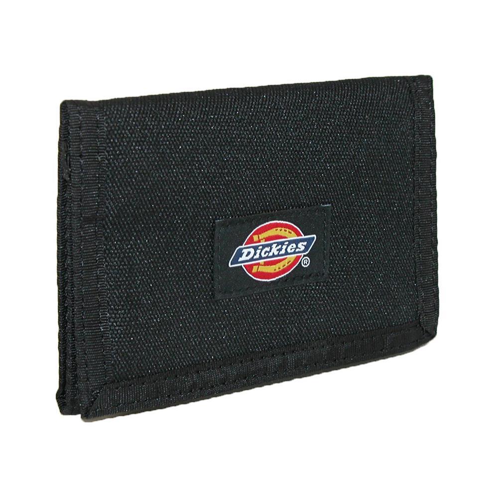 Dickies Men's Nylon Trifold Wallet with Fabric Hook and Loop Closure