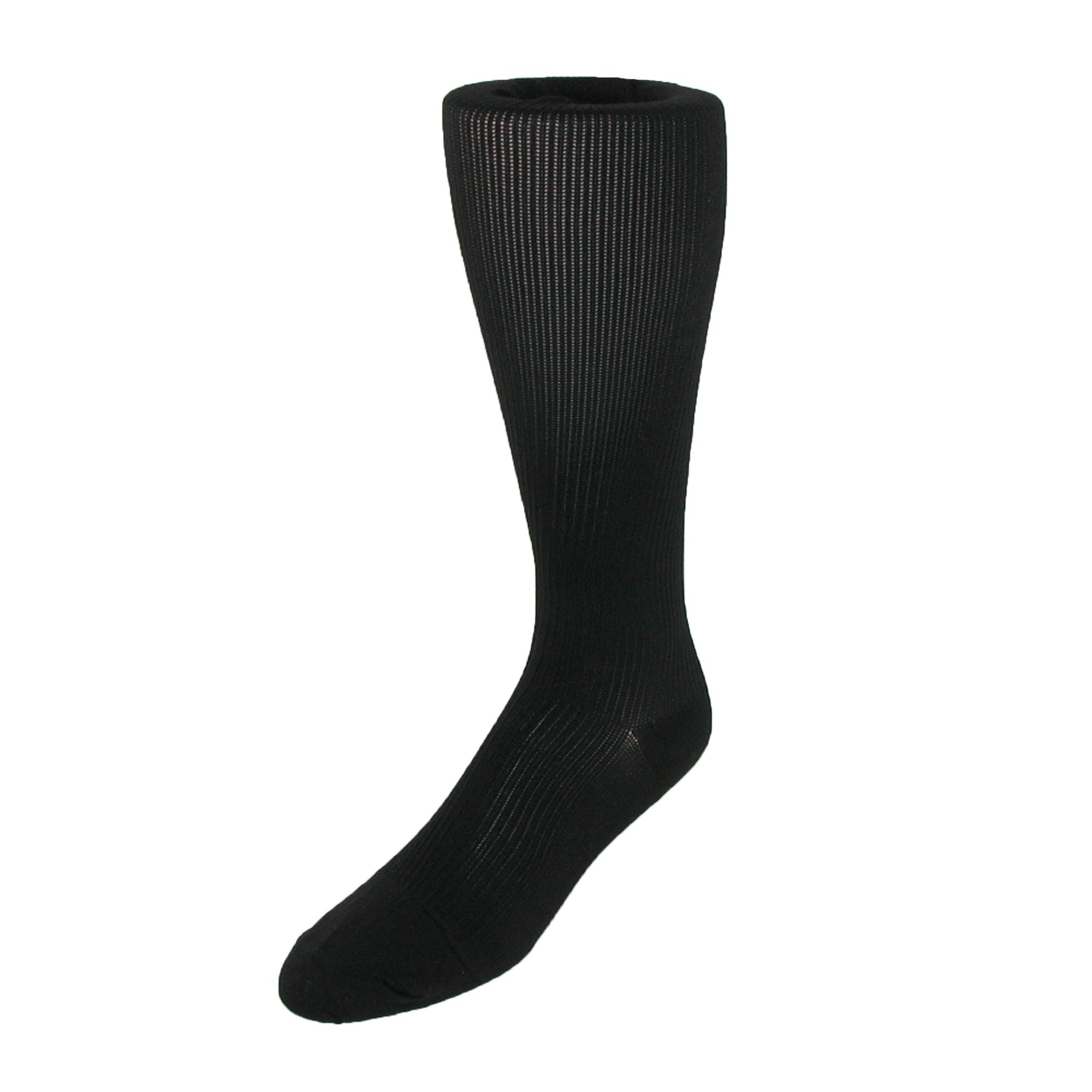 Jefferies Socks Firm Support Over the Calf Compression Dress Socks