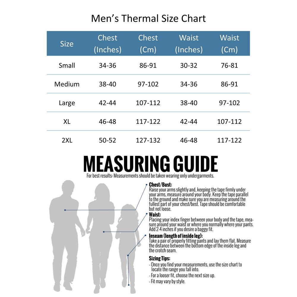 Hanes Men's Crew Neck Waffle Weave Thermal Shirt