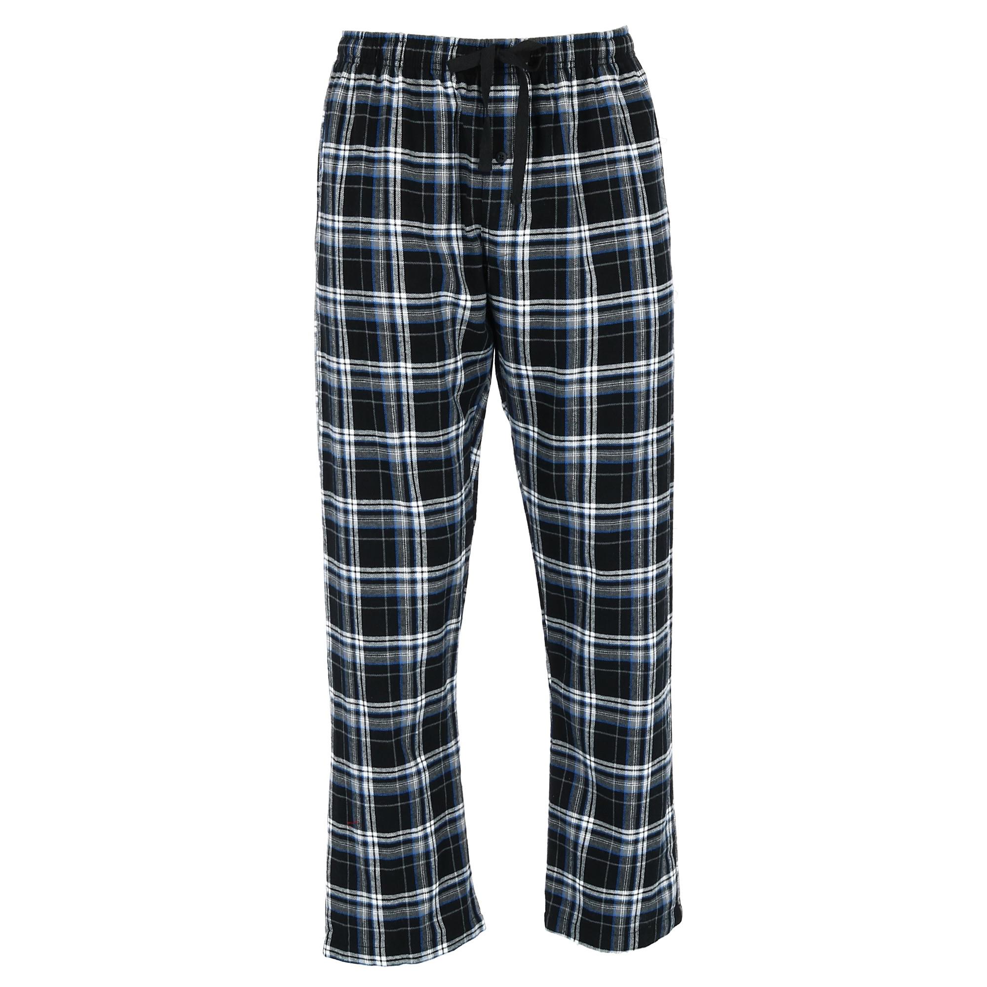 Hanes Men's Big and Tall Flannel Lounge Pajama Pants