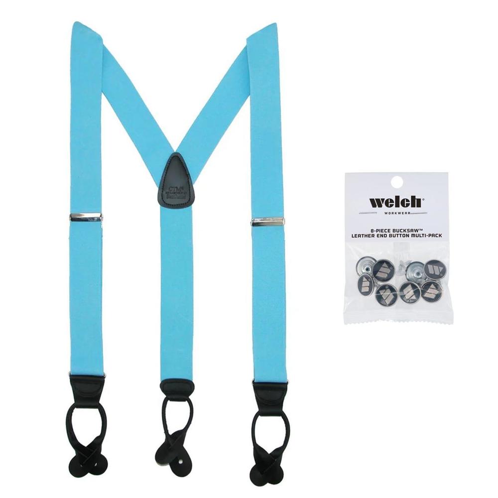 ctm suspender elastic button end dress