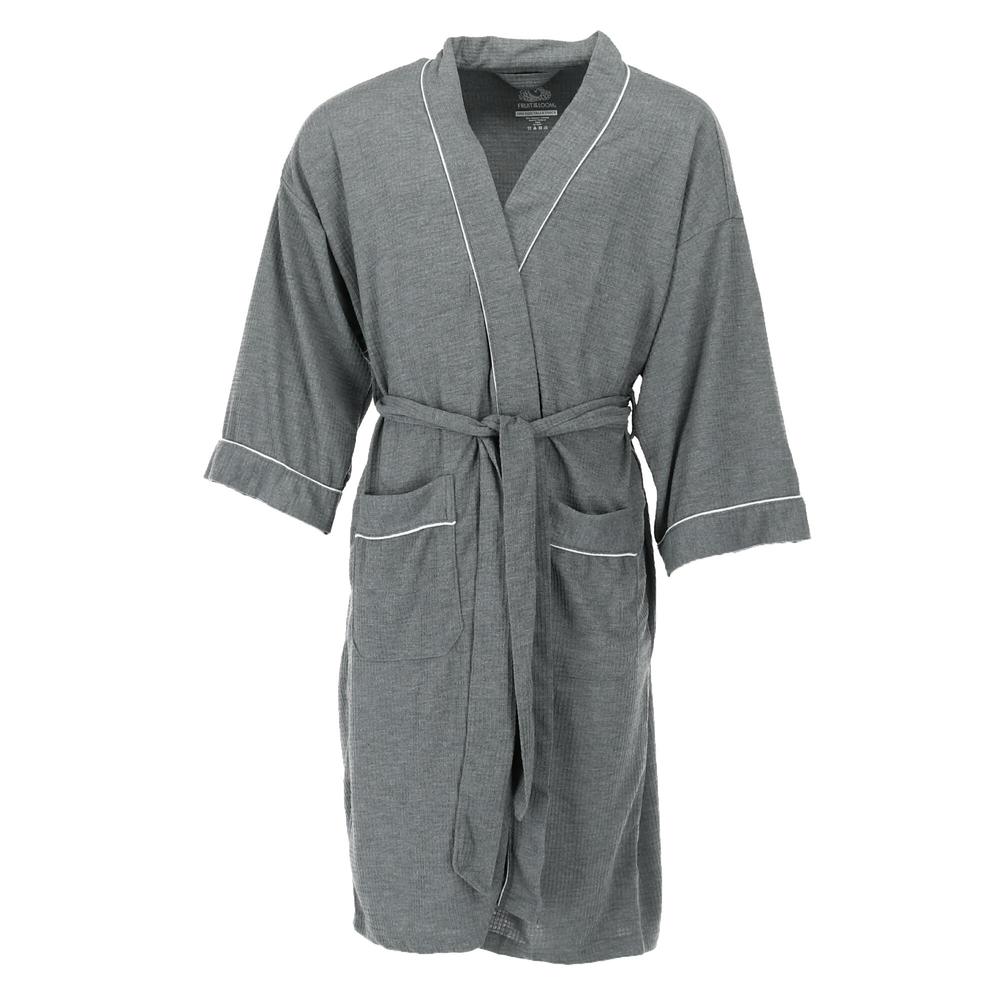 Fruit of the Loom Men's Waffle Knit Robe