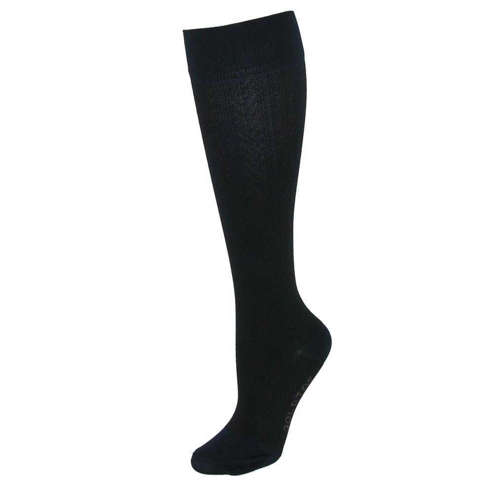 Gold Toe Women's Moderate Compression Herringbone Knee Socks