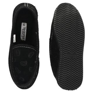Trooper America Men S Monotone Paisley Bandana Print House Shoe Slippers