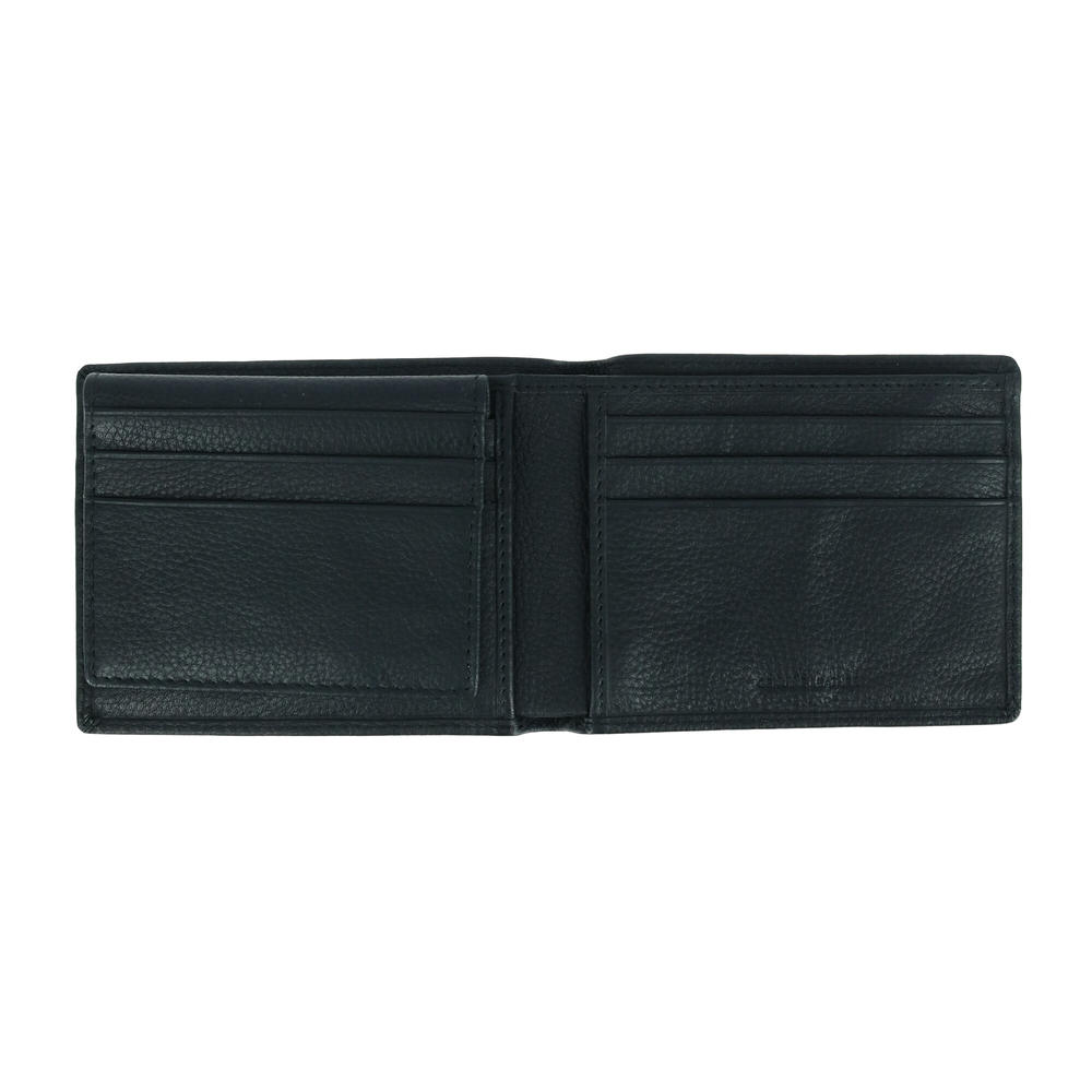 Samsonite Men's Leather RFID Bifold Wallet with Passcase and Raised Logo
