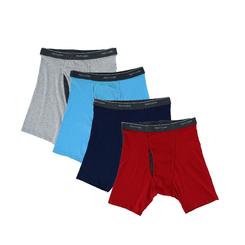 Fruit of the Loom Men's Big and Tall Coolzone Boxer Brief Underwear (4 Pack)