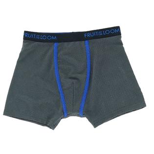 Fruit of the Loom Boy's Contrast Trim Breathable Micro Mesh Boxer