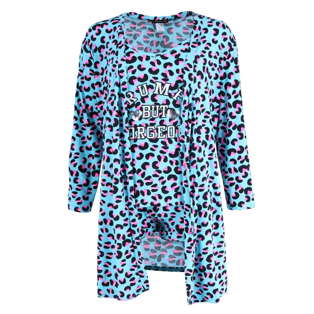 Not a Morning Person Women's Grumpy but Gorgeous 3 Piece Pajama Set