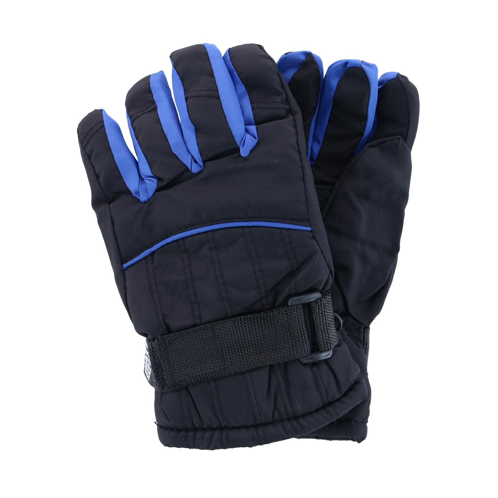 CTM Boy's 4-7 Water Repellant Lined Ski Glove