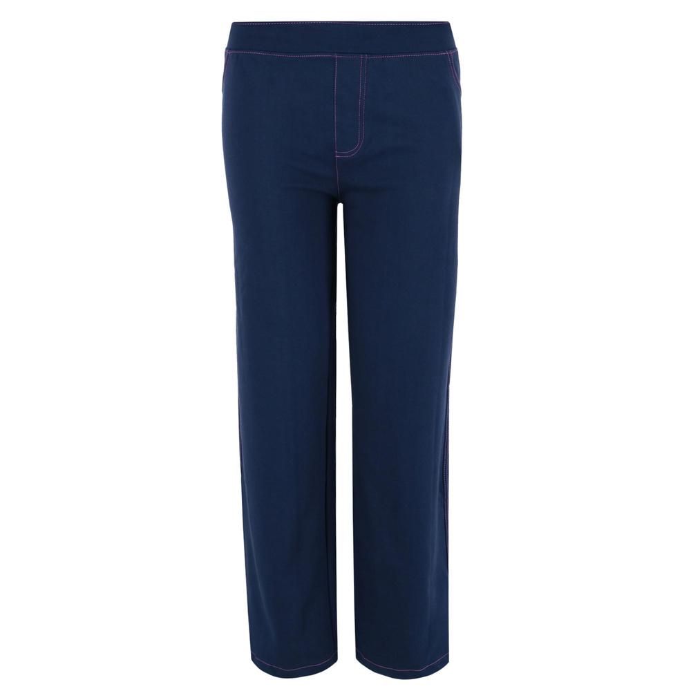 Monday Blues Women's Plus Size Denim Look Pajama Pants