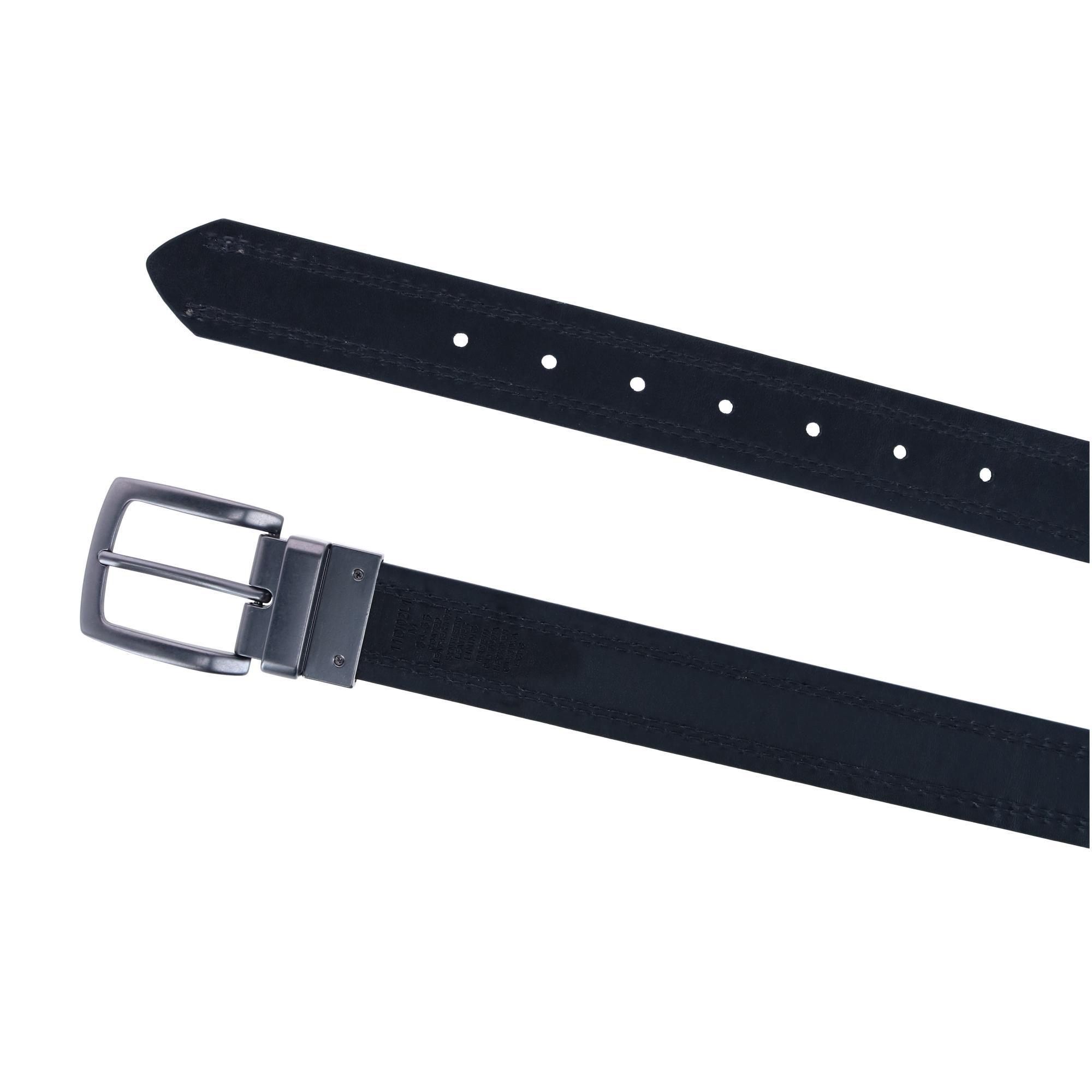 Dickies Men's Reversible Belt with Contrast Stitch