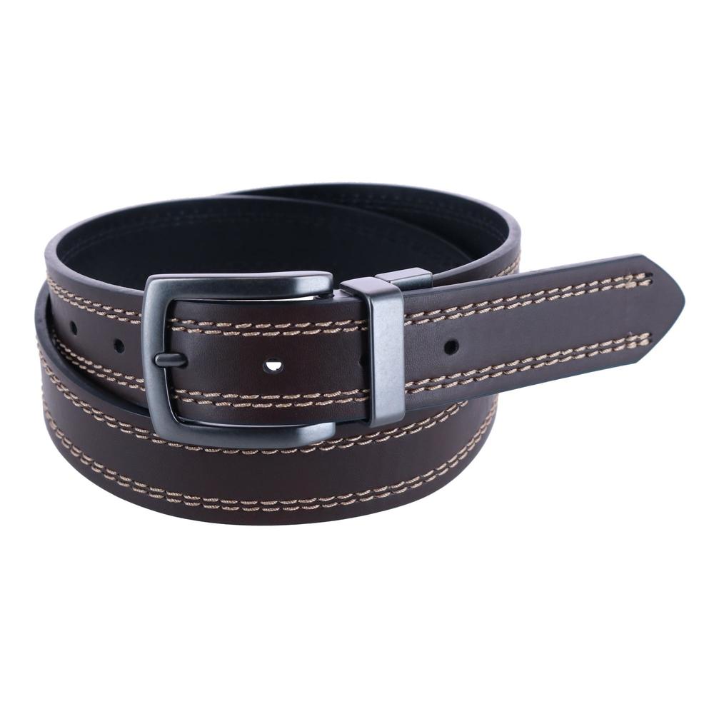 Dickies Men's Reversible Belt with Contrast Stitch