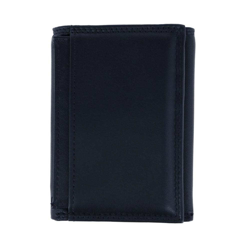 Buxton Men's RFID Nappa Leather Removable ID Trifold Wallet