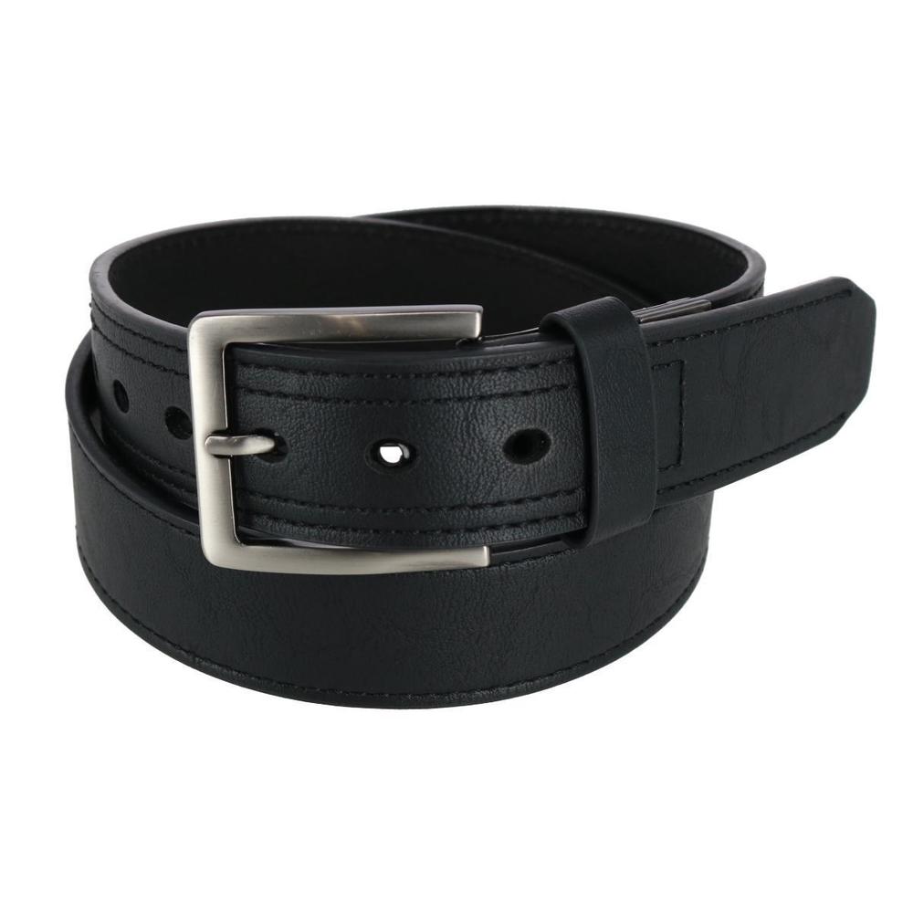 Dickies Men's Reinforced Leather 1 1/2 Inch Work Belt