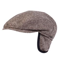 Wool Tweed Men Dockers Men's Ivy Newsboy Hat Stretch Polyester