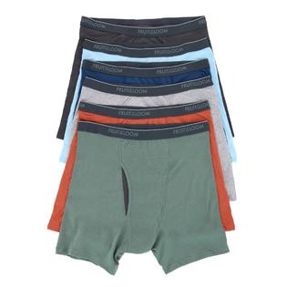 Fruit of the Loom Men's Tag-Free Knit Boxer Shorts, Relaxed Fit Fruit of the Loom Men's Tag-Free Knit Boxer Shorts, Relaxed Fit
