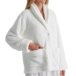 La Cera 8825 100% Polyester Honeycomb Fleece Bed Jacket