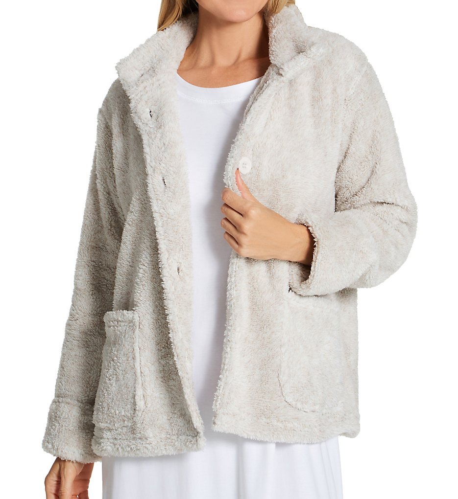 La Cera 8826 100% Polyester Fleece Bed Jacket