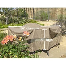 Formosa Covers Fcset4048nohole Patio Set Conversation 96 Formosa Covers Fcset4048nohole Patio Set Conversation 96 Dia Fits Square Oval And Round Table No Center Hole