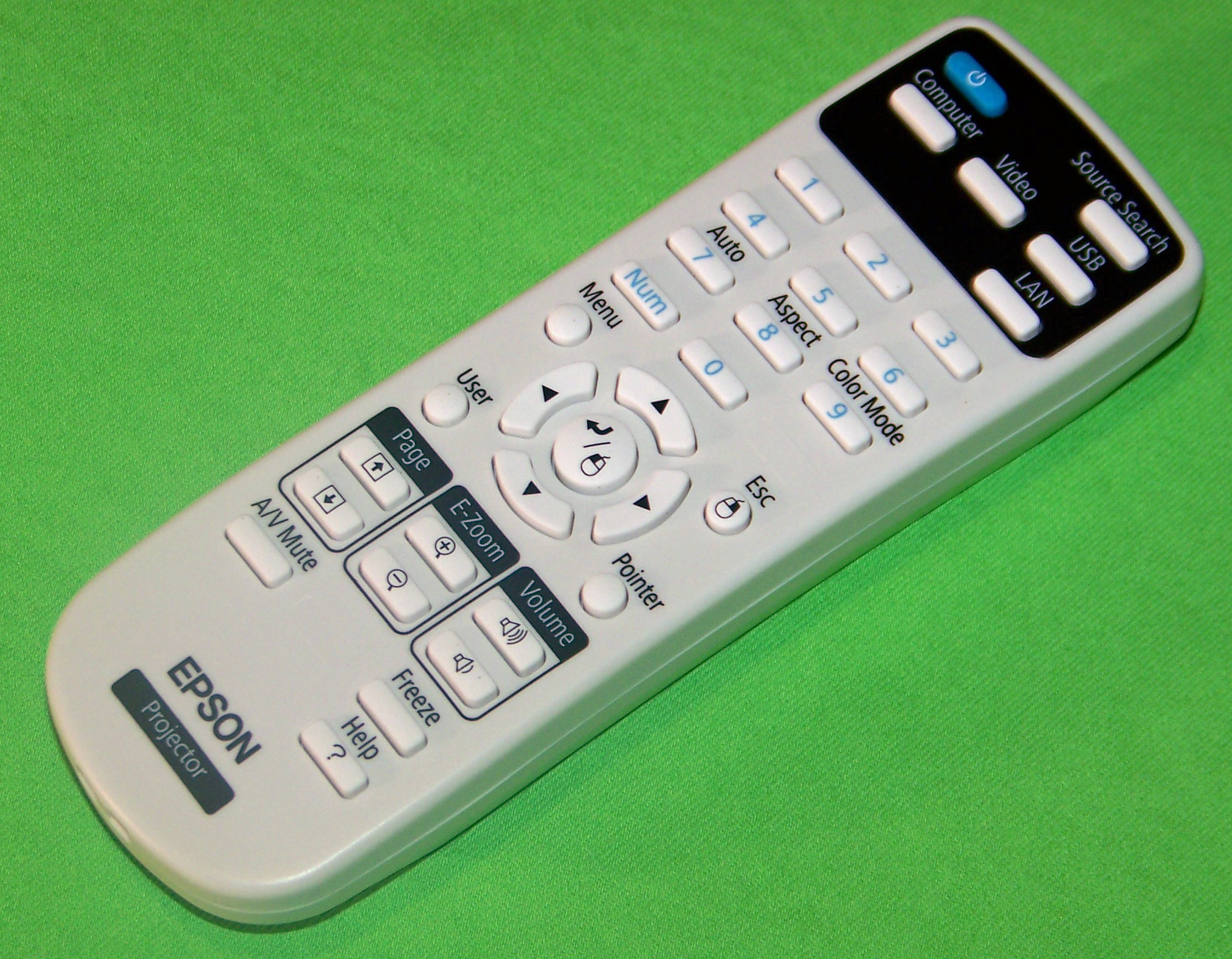 Epson Projector Remote Control Eb Tw410 Eb Tw490 Eb W17 Eb W18 Eb W22 Eb W3