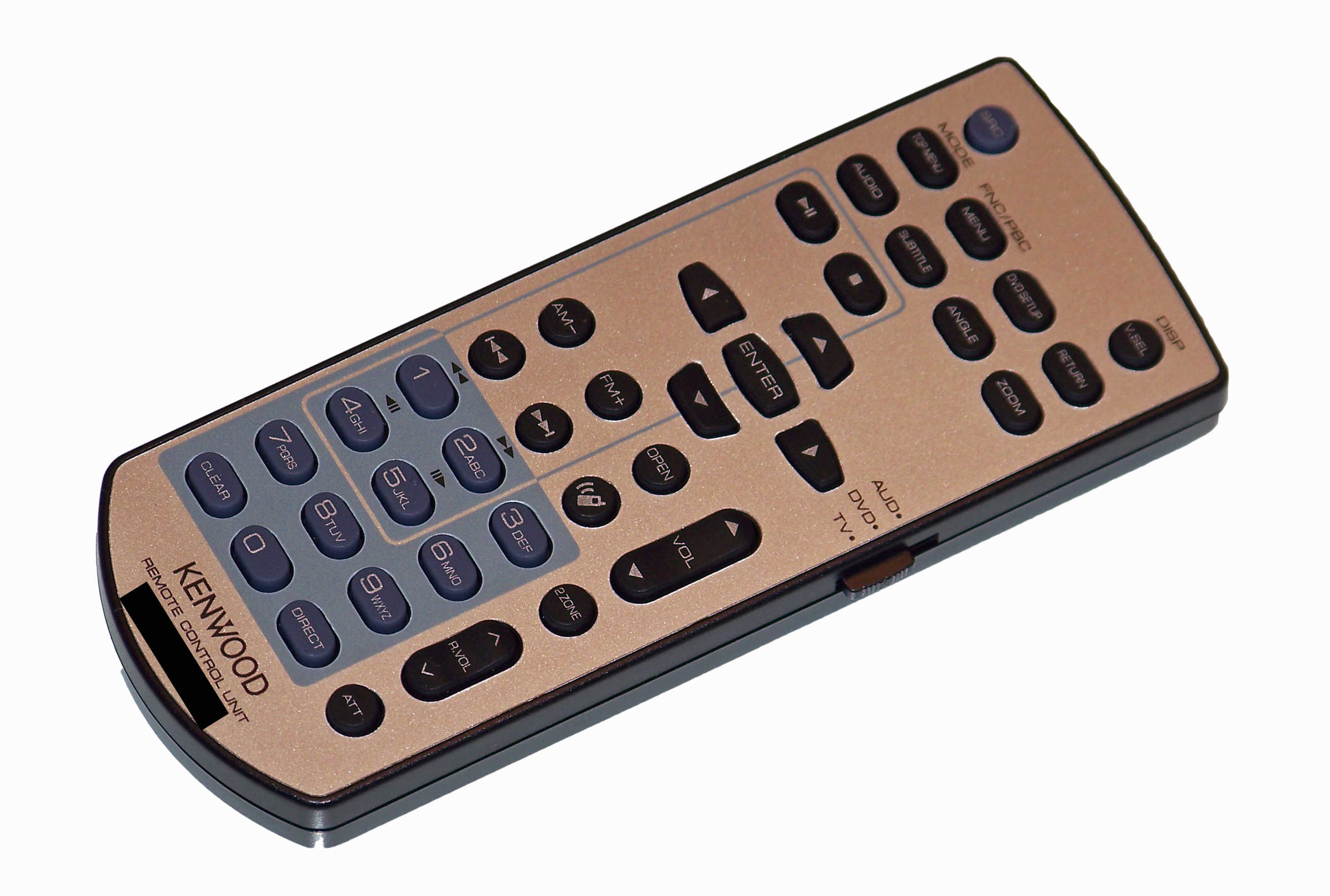 JVC Kenwood OEM Kenwood Remote Control Originally Shipped With: KVT614, KVT-614, KVT696, KVT696, KVT-696, KVT-696