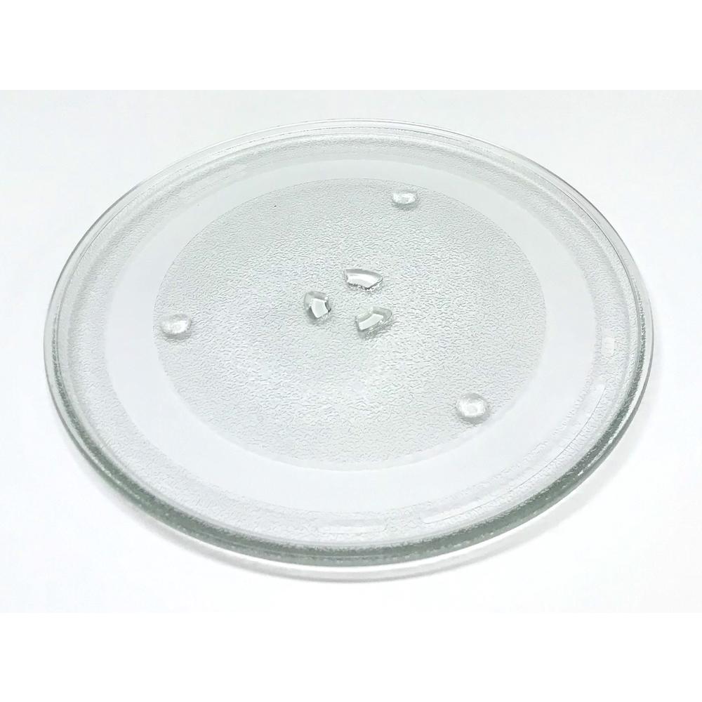 Samsung OEM Samsung Microwave Glass Cooking Tray Plate Originally Shipped With MR1033SB/XAA, MR1034CBD, MR1034CBD/XAA