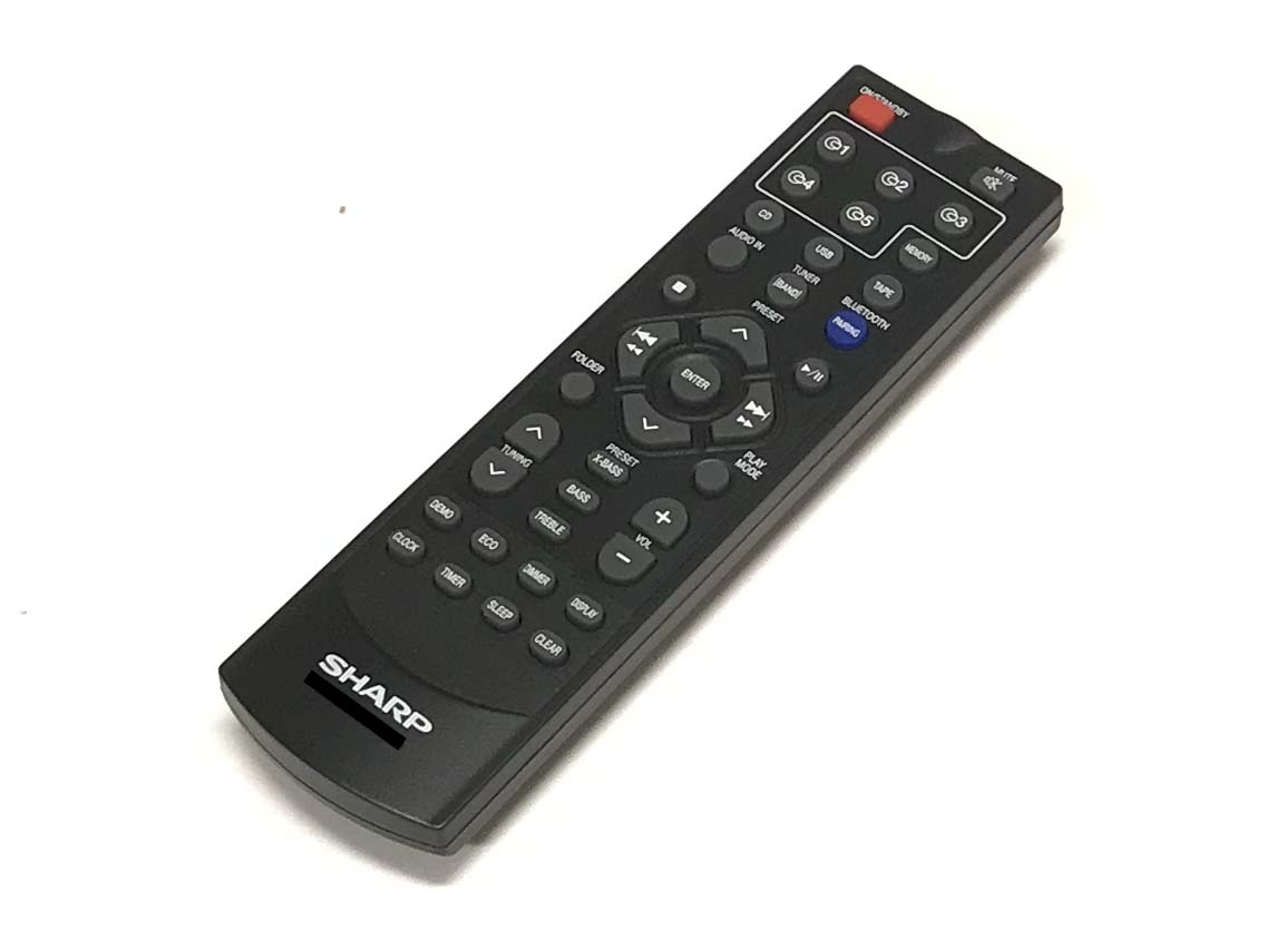 Sharp OEM Sharp Remote Control Originally Shipped With CD-BHS1050, BHS1050