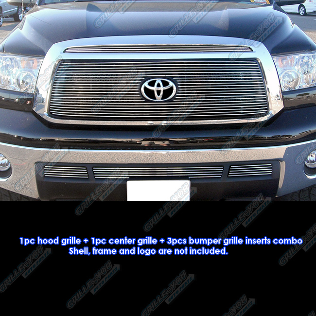 Aps Fits 2010 2013 Toyota Tundra Billet Grille Grill Insert Combo T61060a